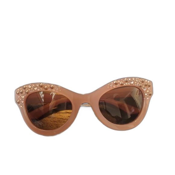 DIOR Pink Limited Edition Cat Eye Sunglasses w/ Swarvoski Crystals. Luxury - Picture 6 of 14